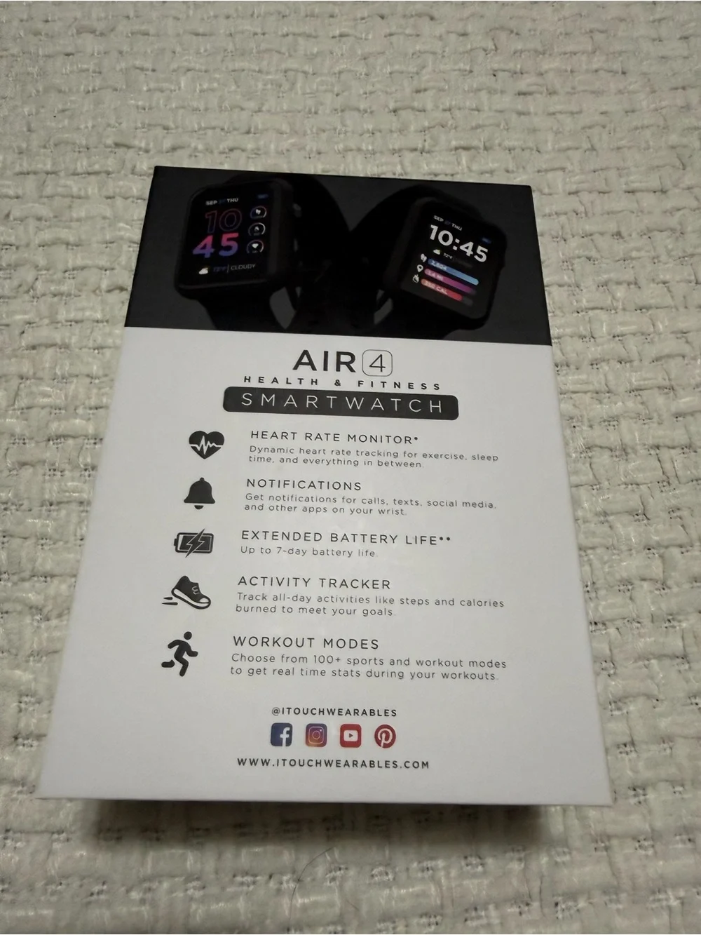 iTouch Wearables Air 4 Smartwatch Brand new with box Never used